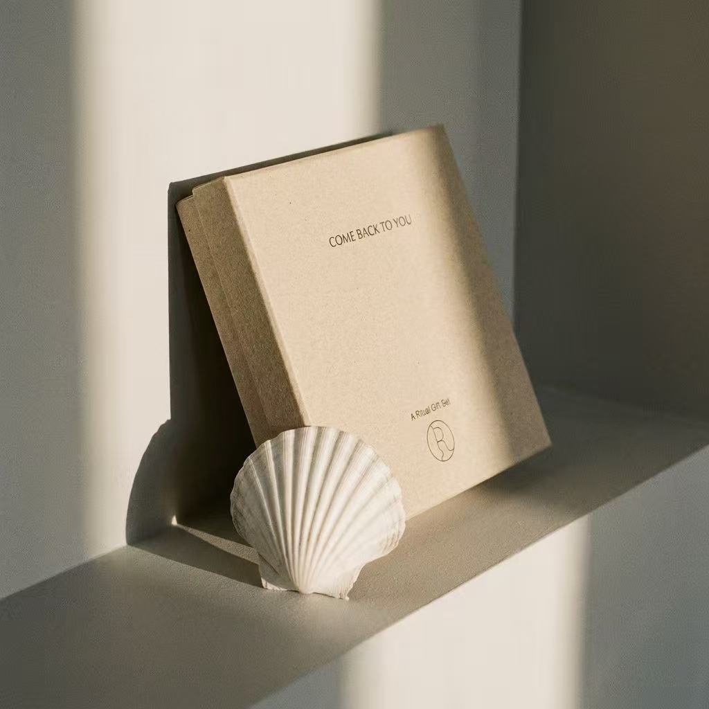 Ritual 04 · Presence — Journal & Incense Gift Set