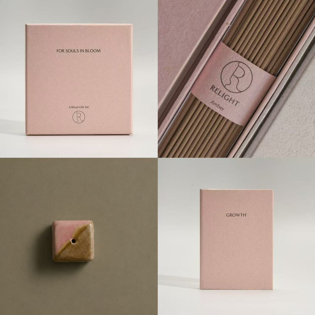 Ritual 01 · Growth — Journal & Incense Gift Set