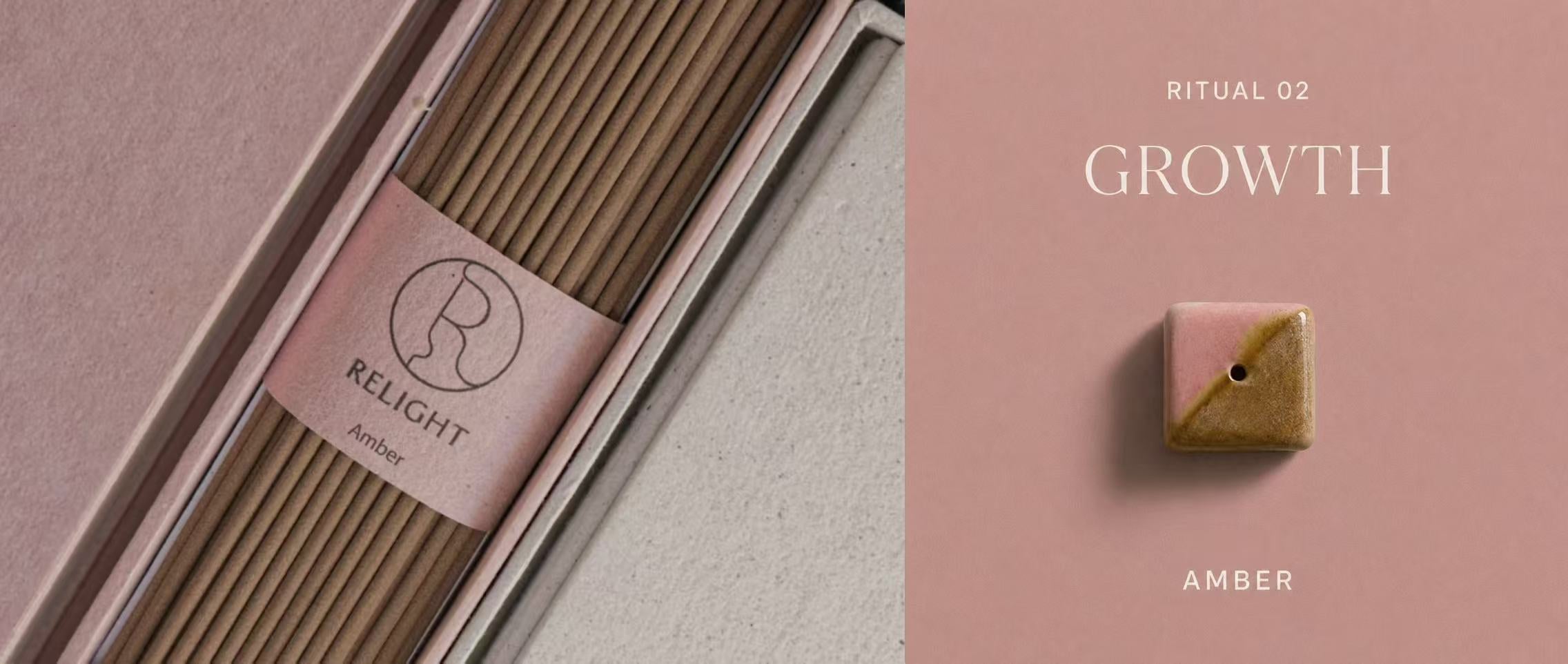 Ritual 01 · Growth — Journal & Incense Gift Set