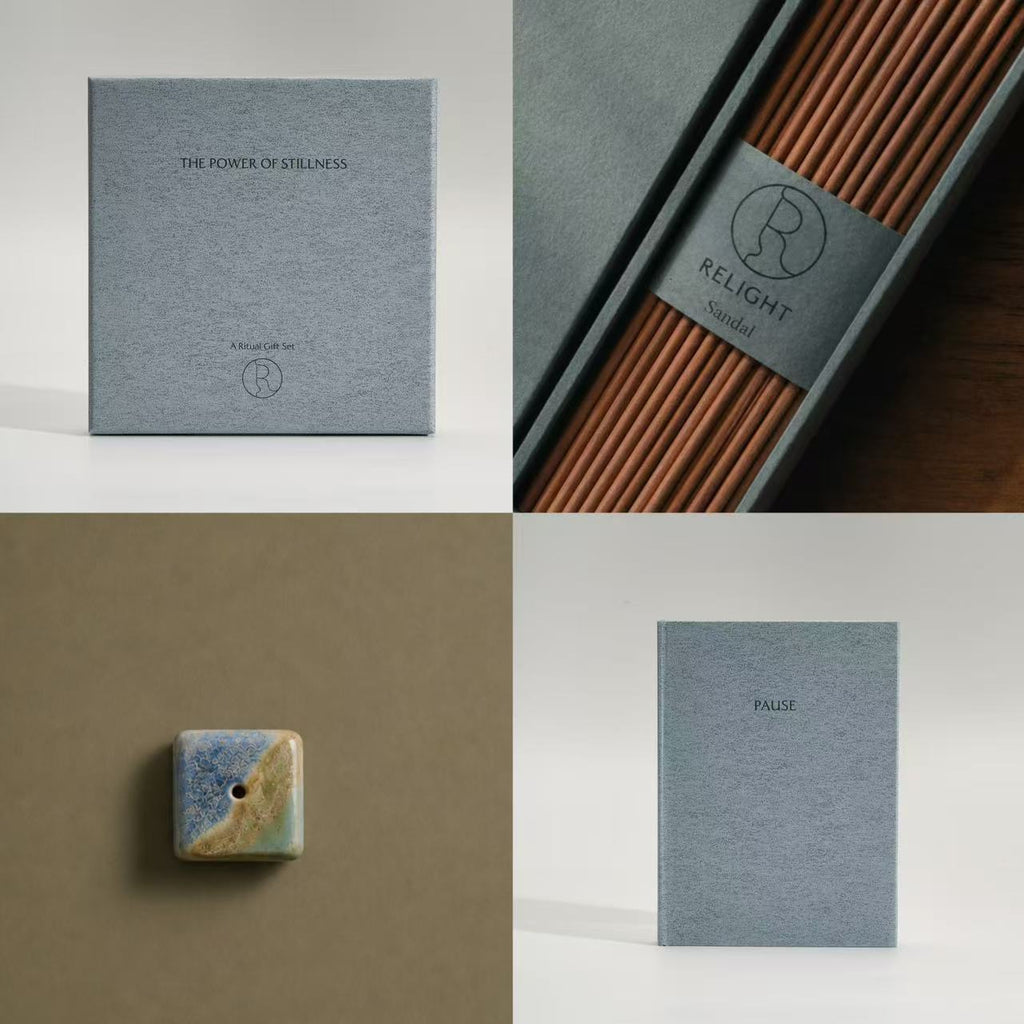 Ritual 02 · Pause — Journal & Incense Gift Set